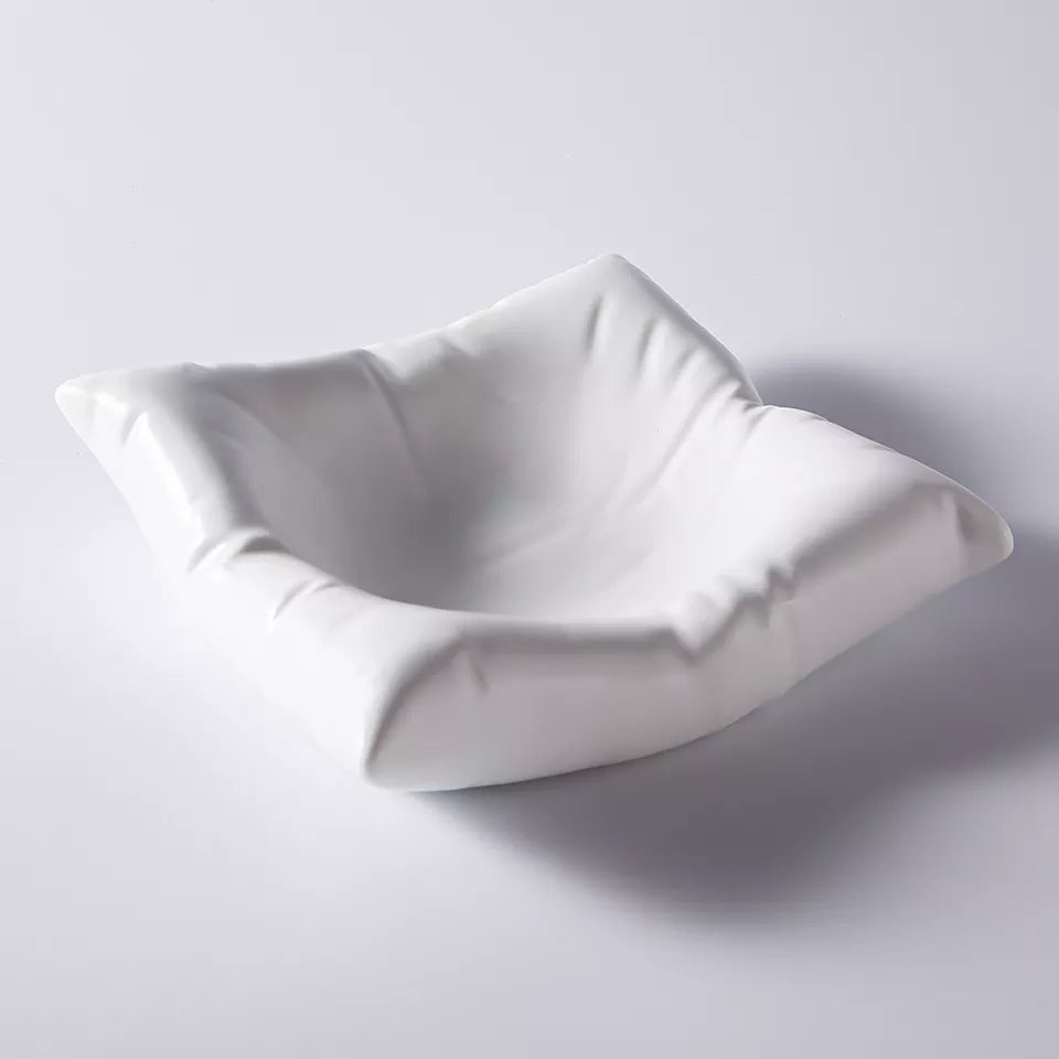 Piatto modello "Pillow" 20*4.5 cm (confezione da 10 pz)